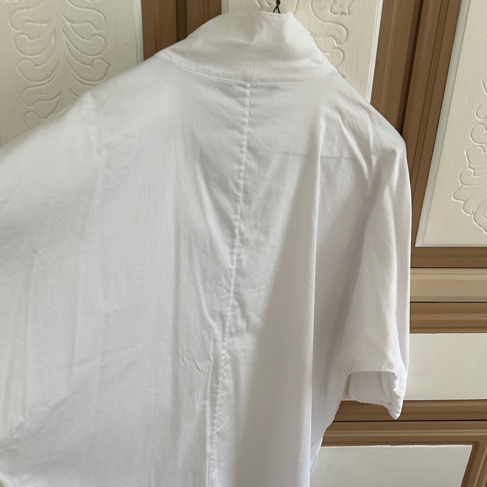 Ming Wang white tunic Shirt - Picture 4 of 7
